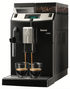 Кофемашина Saeco Lirika black офисная